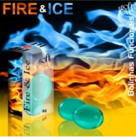 BOLINHA FUNCIONAL EXCITANTE FIRE E ICE COM 2UN